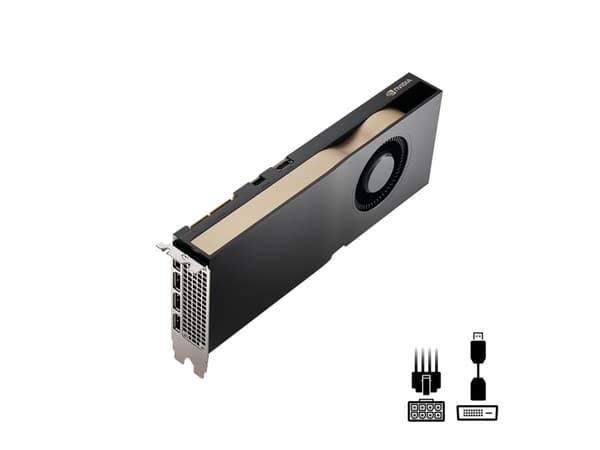 NVIDIA RTX A4500 - Grafikkort - RTX A4500 - 20 GB GDDR6 - PCIe 4.0 x16 - 4 x DisplayPort