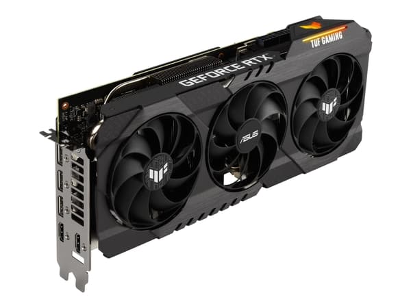 ASUS TUF Gaming GeForce RTX 3080 - Grafikkort - GF RTX 3080 - 12 GB GDDR6X - PCIe 4.0 - 2 x HDMI, 3 x DisplayPort - LHR