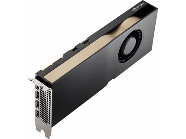 NVIDIA RTX A2000 - Grafikkort - RTX A2000 - 12 GB GDDR6 - PCIe 4.0 x16 - 4 x Mini DisplayPort - løsvekt