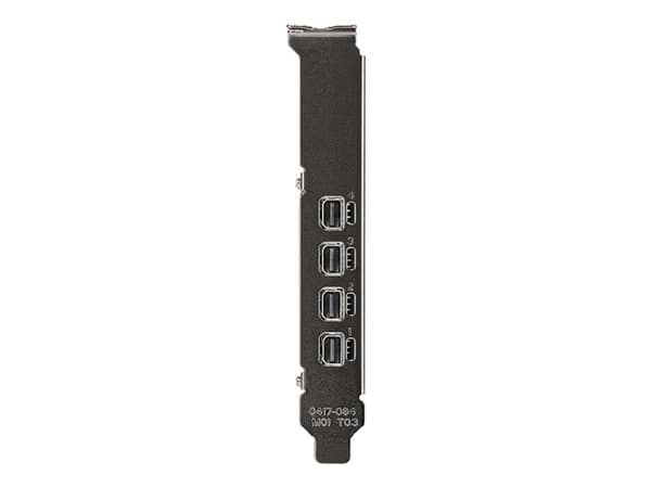 NVIDIA T1000 - Grafikkort - T1000 - 8 GB GDDR6 - PCIe 3.0 x16 lavprofil - 4 x Mini DisplayPort
