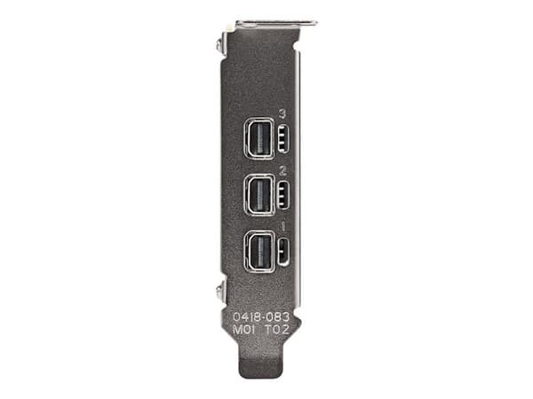 NVIDIA T400 4GB - Grafikkort - T400 - 4 GB GDDR6 - PCIe 3.0 x16 lavprofil - 3 x Mini DisplayPort - OEM
