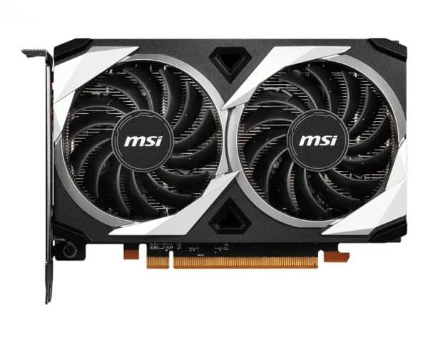 MSI Radeon RX 6500 XT MECH 2X 4G OC - Grafikkort - Radeon RX 6500 XT - 4GB GDDR6 - PCIe 4.0 - HDMI, DisplayPort