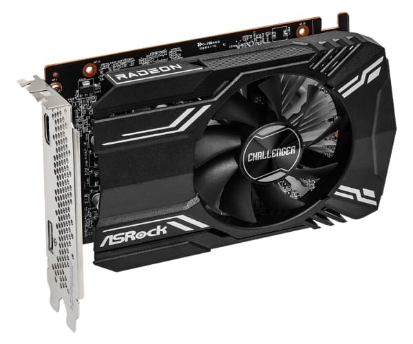Asrock RX6400 CLI 4G, Radeon RX 6400, 4 GB, GDDR6, 64 bittiä, 7680 x 4320 pikseliä, PCI Express x4 4.0