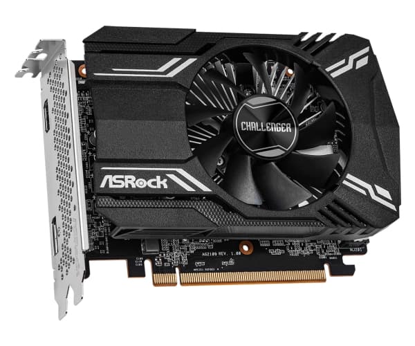 Asrock RX6400 CLI 4G, Radeon RX 6400, 4 GB, GDDR6, 64 bittiä, 7680 x 4320 pikseliä, PCI Express x4 4.0