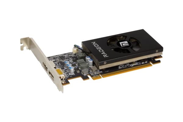 PowerColor Radeon RX 6400 - Grafikkortti - Radeon RX 6400 - 4 GB GDDR6 - PCIe 4.0 lavprofil - HDMI, DisplayPort