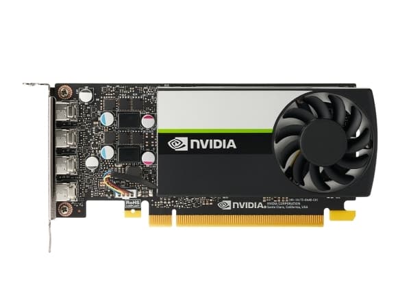 NVIDIA T1000 - Grafikkort - T1000 - 4 GB lavprofil - brun veske