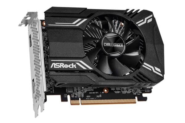 ASRock Radeon RX 6400 Challenger ITX 4GB - Grafikkort - Radeon RX 6400 - 4GB GDDR6 - PCIe 4.0 x4 - HDMI, DisplayPort