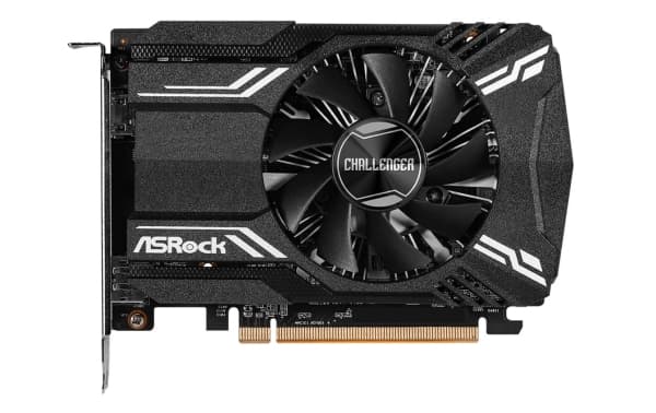 ASRock Radeon RX 6400 Challenger ITX 4GB - Grafikkort - Radeon RX 6400 - 4GB GDDR6 - PCIe 4.0 x4 - HDMI, DisplayPort