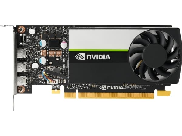 NVIDIA T400 - Grafikkortti - T400 - 4 GB GDDR6 - PCIe 3.0 x16 lavprofil - 3 x Mini DisplayPort - työasema Z4 G5:lle