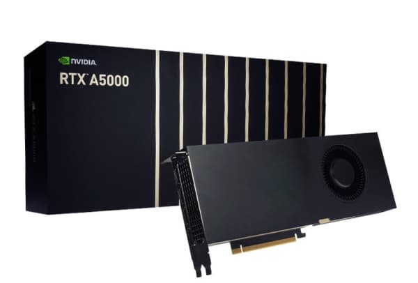 NVIDIA RTX A5000 - Grafikkort - 24 GB GDDR6 - 4 x DisplayPort