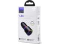 Miniatyrbilde 5 av 5: Joyroom lader Joyroom billader 2 x USB med bakgrunnsbelysning 24W sort (JR-CL10)