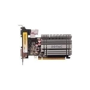 ZOTAC GeForce GT 730 - Grafikkort - GF GT 730 - 4GB DDR3 - PCIe 2.0 x16 Low Profile - DVI, D-Sub, HDMI - utan fläkt (ZT-71115-20L) Svart, Grå, Silver