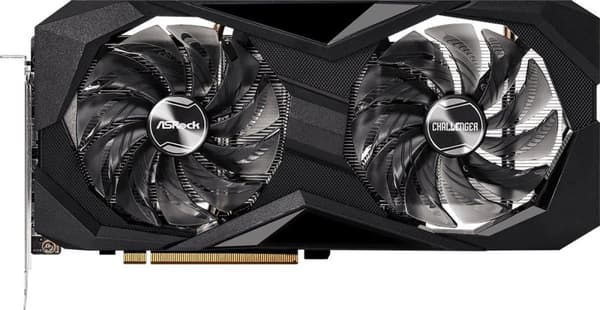 ASRock Radeon RX 6600 Challenger D 8GB Svart