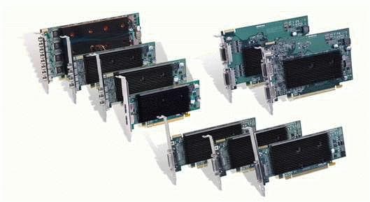 Matrox M9120 Plus LP - Grafikkort - 512 MB DDR2 - PCIe lav profil