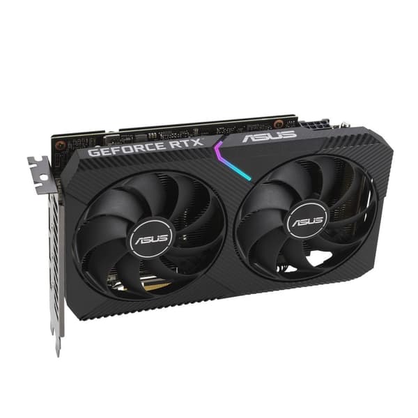 Asus Dual GeForce RTX 3060 V2 OC Edition - Näytönohjain - 12 Gt GDDR6 - PCIe 4.0 - 1x HDMI 2.1, 3x DisplayPort 1.4a
