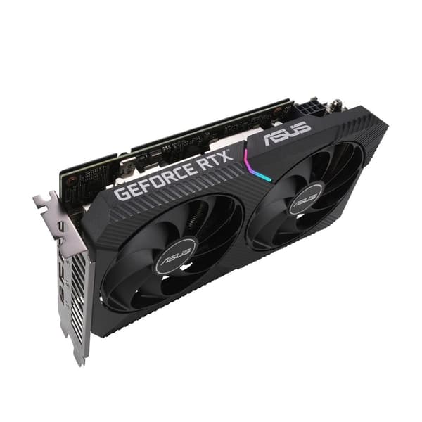 Asus Dual GeForce RTX 3060 V2 OC Edition - Näytönohjain - 12 Gt GDDR6 - PCIe 4.0 - 1x HDMI 2.1, 3x DisplayPort 1.4a