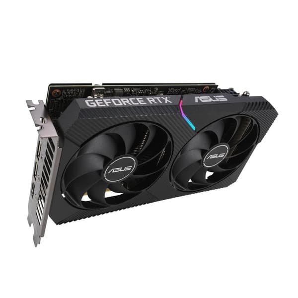 Asus Dual GeForce RTX 3060 V2 OC Edition - Näytönohjain - 12 Gt GDDR6 - PCIe 4.0 - 1x HDMI 2.1, 3x DisplayPort 1.4a