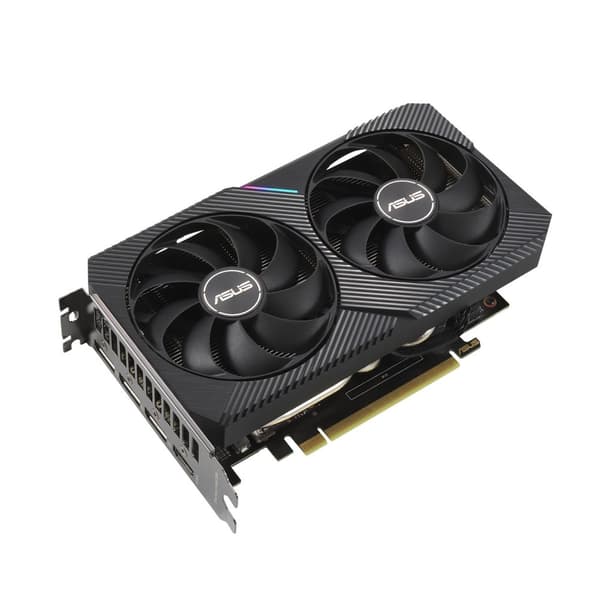 Asus Dual GeForce RTX 3060 V2 OC Edition - Näytönohjain - 12 Gt GDDR6 - PCIe 4.0 - 1x HDMI 2.1, 3x DisplayPort 1.4a