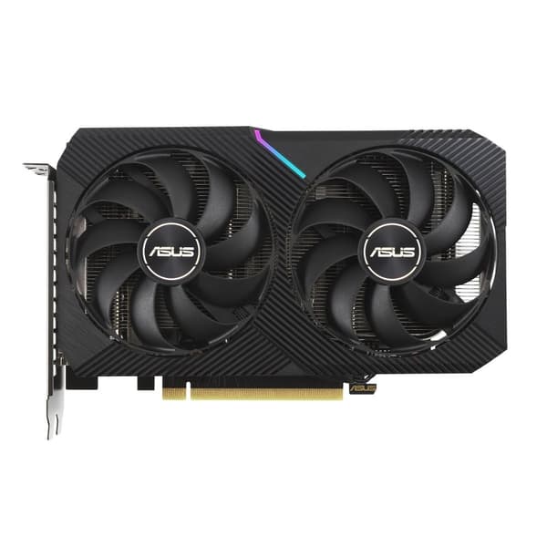 Asus Dual GeForce RTX 3060 V2 OC Edition - Grafikkort - 12 GB GDDR6 - PCIe 4.0 - 1x HDMI 2.1, 3x DisplayPort 1.4a Svart