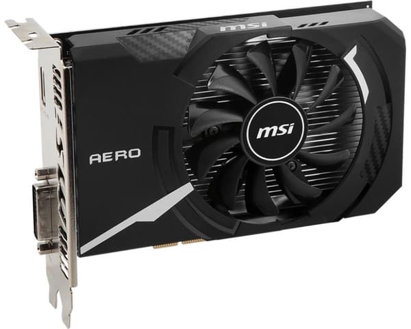 MSI GT 1030 AERO ITX 2GD4 OC - Grafikkort - GF GT 1030 - 2GB DDR4 - PCIe 3.0 x4 - DVI, HDMI