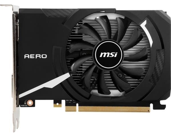MSI GT 1030 AERO ITX 2GD4 OC - Grafikkort - GF GT 1030 - 2GB DDR4 - PCIe 3.0 x4 - DVI, HDMI