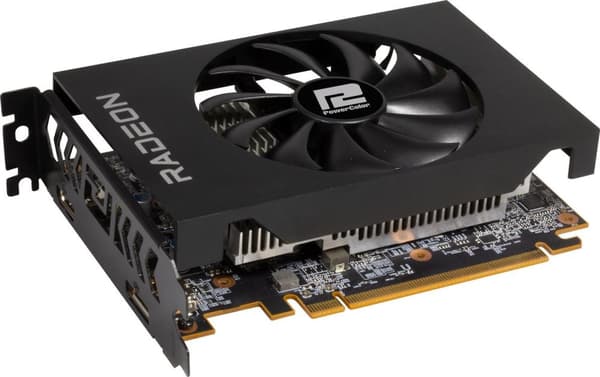 PowerColor AXRX 6400 4GBD6-DH grafikkort AMD Radeon RX 6400 4GB GDDR6 (AXRX 6400 4GBD6-DH)
