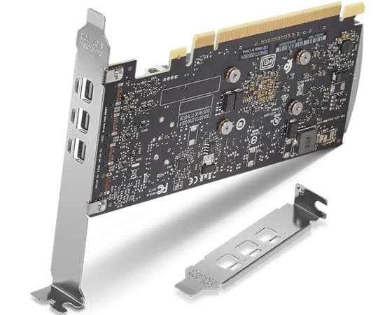 Lenovo NVIDIA T400 - Grafikkort - T400 - 4 GB GDDR6 - PCIe 3.0 x16 - 3 x Mini DisplayPort - til ThinkStation P340, P350, P520, P620, P720, P920 (4X61J
