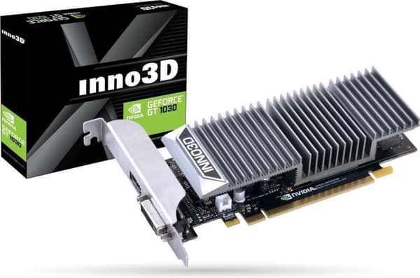 Inno3D N1030-1SDV-E5BL näytönohjain GeForce GT 1030 2 GB GDDR5
