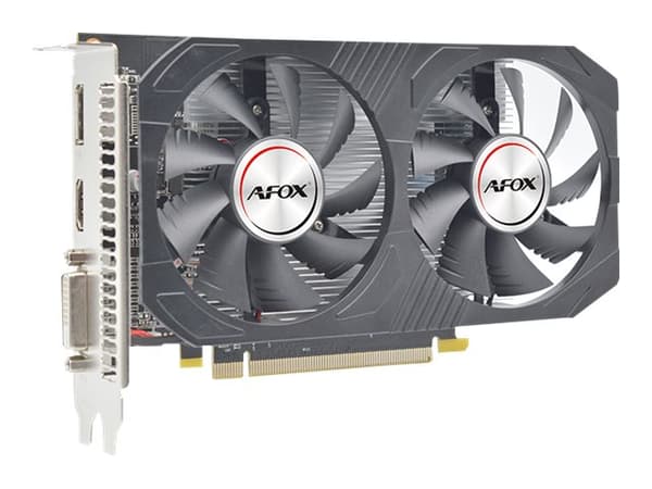 AFOX Radeon RX 560 - Grafikkort - Radeon RX 560 - 4GB GDDR5 - PCIe 3.0 - DVI, HDMI, DisplayPort