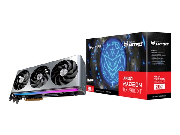 Sapphire NITRO+ Radeon RX 7900 XT Vapor-X - Grafikkort - Radeon RX 7900 XT - 20 GB GDDR6 - PCIe 4.0 x16 - 2 x DisplayPort, 2 x HDMI