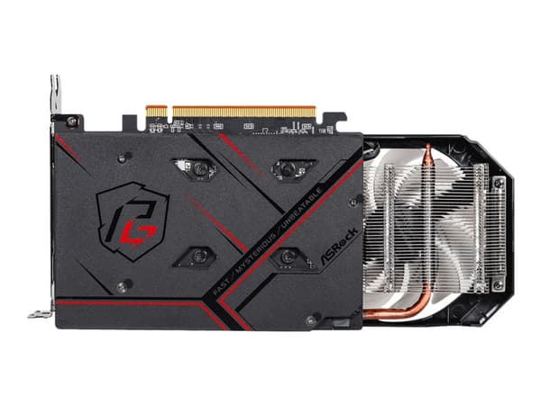 ASRock Phantom Gaming D Radeon RX 6500 XT 4GB OC - Grafikkort - Radeon RX 6500 XT - 4 GB GDDR6 - PCIe 4.0 - HDMI, DisplayPort