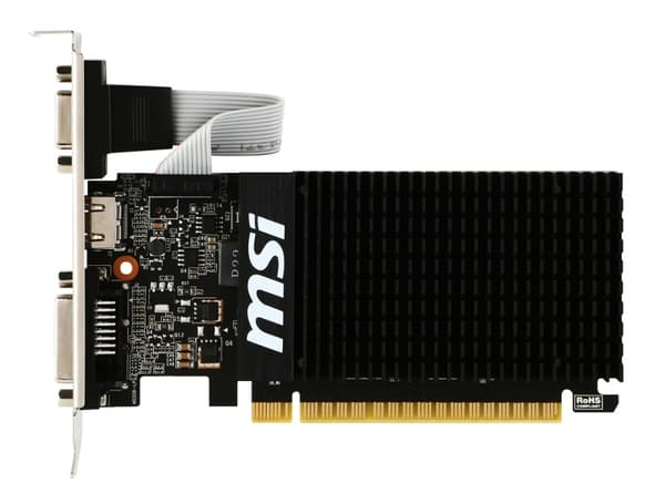 MSI V809-2000R grafikkort NVIDIA GeForce GT 710 2 GB GDDR3 Svart