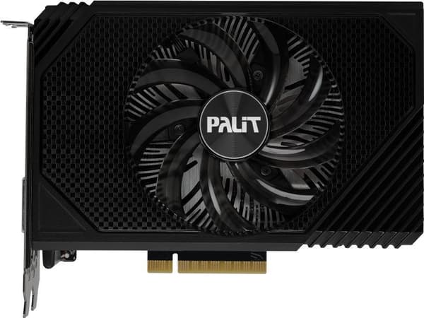 Palit GeForce RTX 3050 StormX - GeForce RTX 3050 - 8 Gt - GDDR6 - 128 bit - 7680x4320 pikseliä - PCI Express 4.0 (NE63050018P1-1070F) musta