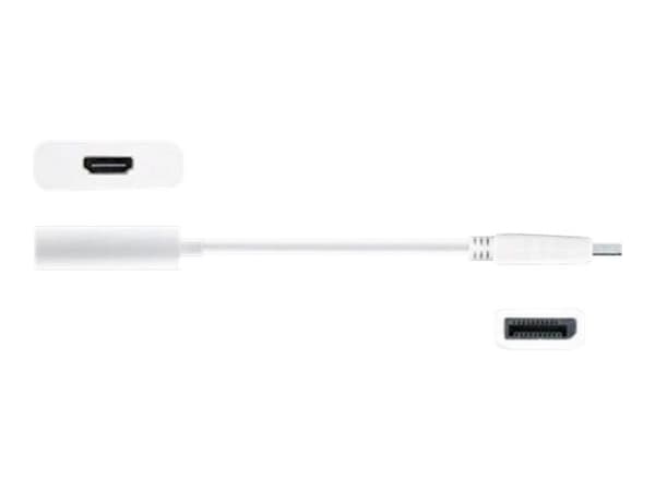 j5create JDA158 - Video adapter - DisplayPort hann til HDMI hunn - 16 cm - 4K-støtte