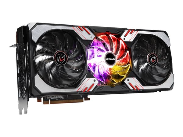 ASRock Phantom Gaming Radeon RX 6800 XT 16GB - Grafikkort - Radeon RX 6800 XT - 16 GB GDDR6 - PCIe 4.0 x16 - 3 x DisplayPort, HDMI