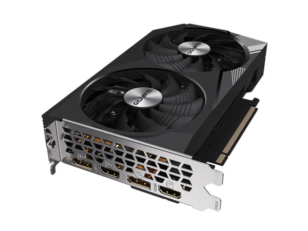 Gigabyte GeForce RTX 3060 GAMING OC 8G rev. 2.0 - OC Edition - grafikkort - GF RTX 3060 - 8 GB GDDR6 - PCIe 4.0 - 2 x HDMI, 2 x DisplayPort - LHR