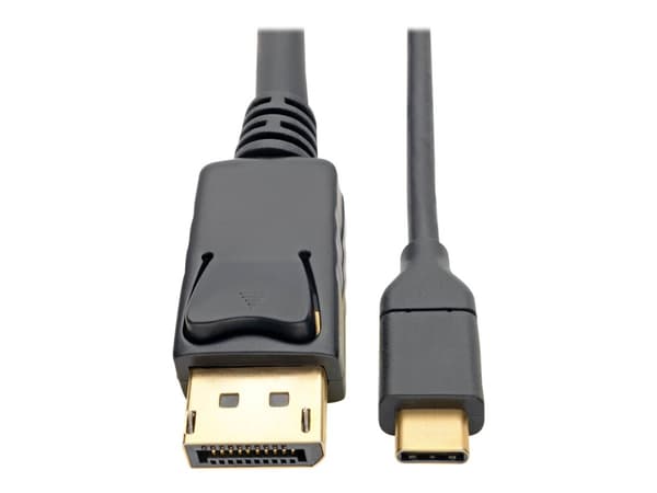 Eaton Tripp Lite Series USB-C to DisplayPort Cable, 4K @ 60Hz, Thunderbolt 3, USB Type C, USB-C, USB Type-C, 6' 6ft. - Adapterkabel - 24 pin USB-C (M