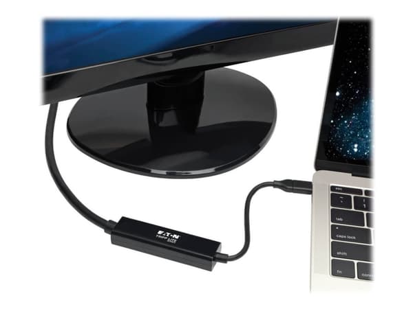 Eaton Tripp Lite Series USB-C to DisplayPort Cable, 4K @ 60Hz, Thunderbolt 3, USB Type C, USB-C, USB Type-C, 6' 6ft. - Adapterkabel - 24 pin USB-C (h