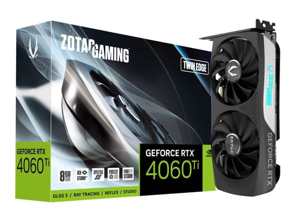 VGA Zotac RTX4060TI 8GB Twin Edge
