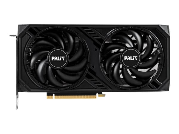 Palit GeForce RTX 4060 Ti Dual, GeForce RTX 4060 Ti, 8 GB, GDDR6, 128 Bit, 7680 x 4320 pikseliä, PCI Express 4.0 musta