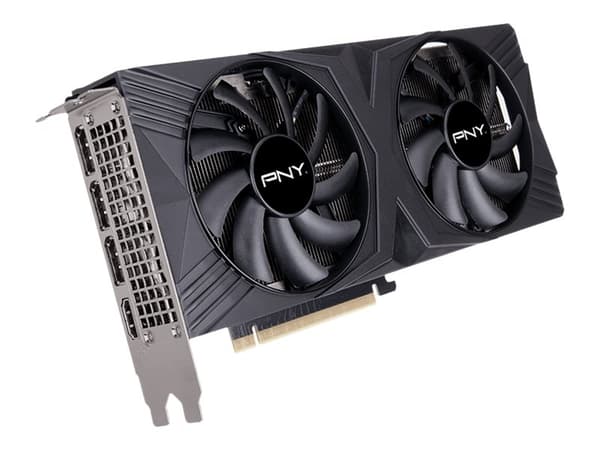 PNY GeForce RTX 4060 Ti 8GB - VERTO Dual Fan Edition - grafikkort - GeForce RTX 4060 Ti - 8 GB GDDR6 - PCIe 4.0 x8 - 3 x DisplayPort, HDMI