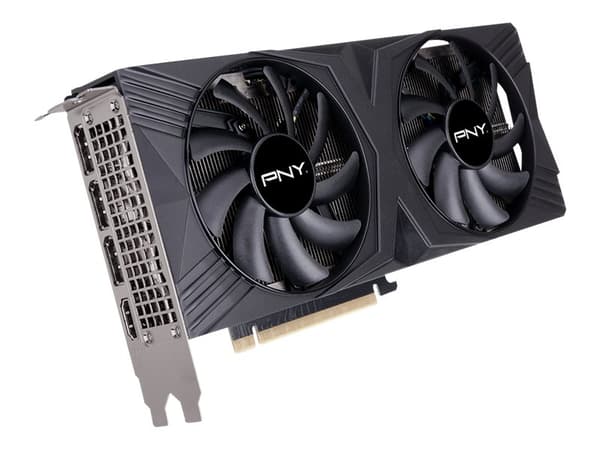 PNY GeForce RTX 4060 Ti 8GB - VERTO Dual Fan Edition - grafikkort - GeForce RTX 4060 Ti - 8 GB GDDR6 - PCIe 4.0 x8 - 3 x DisplayPort, HDMI
