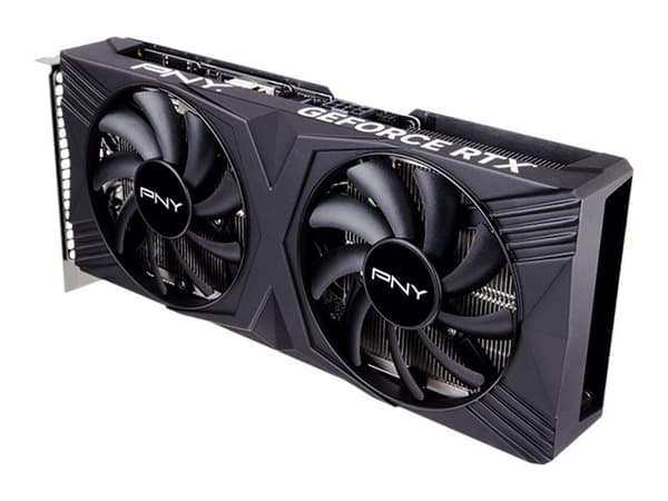 PNY GeForce RTX 4060 Ti Dual, GeForce RTX 4060 Ti, 8 GB, GDDR6, 128 bittiä, 7680 x 4320 pikseliä, PCI Express 4.0 musta