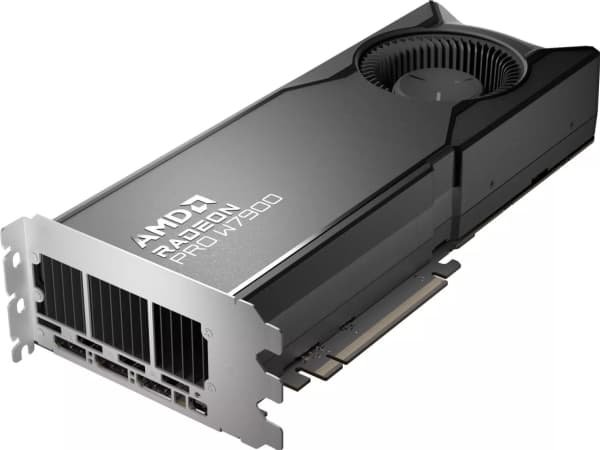 AMD Radeon Pro W7900 - Grafikkort - Radeon Pro W7900 - 48 GB GDDR6 - PCI Express 4.0 x16 (bakre stasjon) - 3 x DisplayPort, Mini DisplayPort