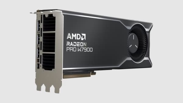 AMD Radeon Pro W7900 - Grafikkort - Radeon Pro W7900 - 48 GB GDDR6 - PCI Express 4.0 x16 (bakre stasjon) - 3 x DisplayPort, Mini DisplayPort