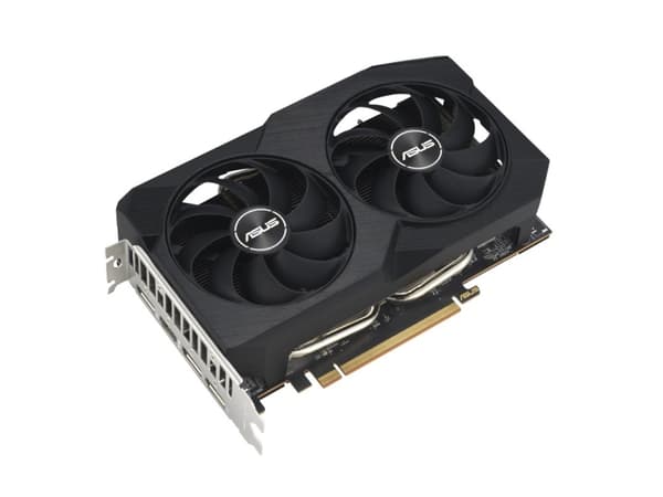 ASUS Dual -RX7600-O8G-V2, Radeon RX 7600, 8 GB, GDDR6, 128 bittiä, 7680 x 4320 pikseliä, PCI Express 4.0