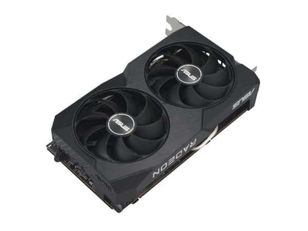 ASUS Dual -RX7600-O8G-V2, Radeon RX 7600, 8 GB, GDDR6, 128 bittiä, 7680 x 4320 pikseliä, PCI Express 4.0