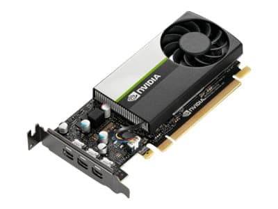 NVIDIA RTX T400 - Grafikkort - T400 - 4 GB GDDR6 - PCIe 3.0 x16 - 3 x Mini DisplayPort - brun boks