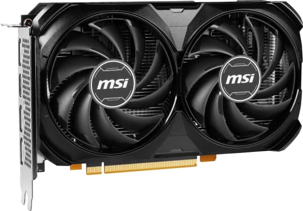 MSI GeForce RTX 4060 VENTUS 2X BLACK 8G OC - Grafikkort - GeForce RTX 4060 - 8 GB GDDR6 - PCIe 4.0 x8 - HDMI, 3 x DisplayPort - låda