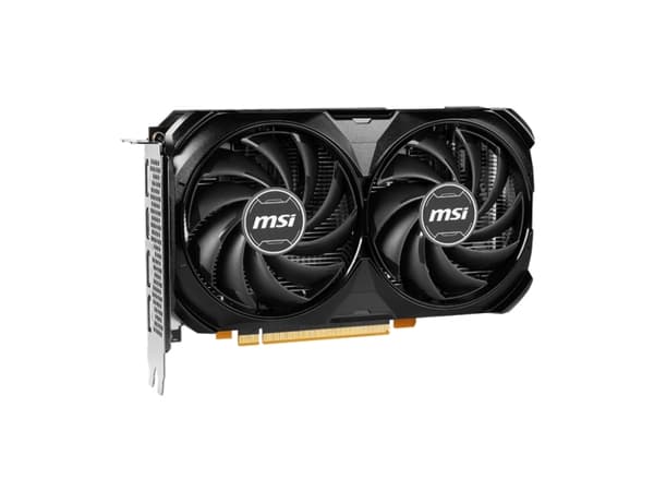 MSI GeForce RTX 4060 VENTUS 2X BLACK 8G OC - Grafikkort - GeForce RTX 4060 - 8 GB GDDR6 - PCIe 4.0 x8 - HDMI, 3 x DisplayPort - låda